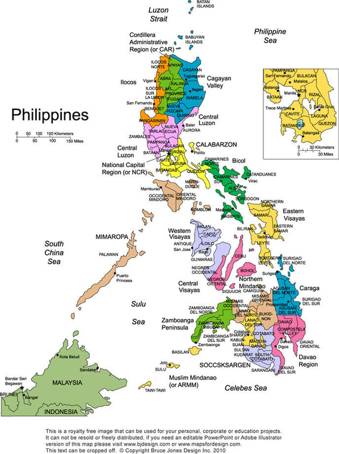 Philippine Map - The Philippine Literature